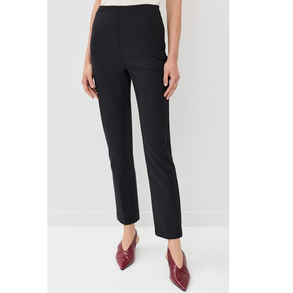ROHE Frame Black Cigarette Leg Tailored Trouser Pants Cotton Blend Size 38